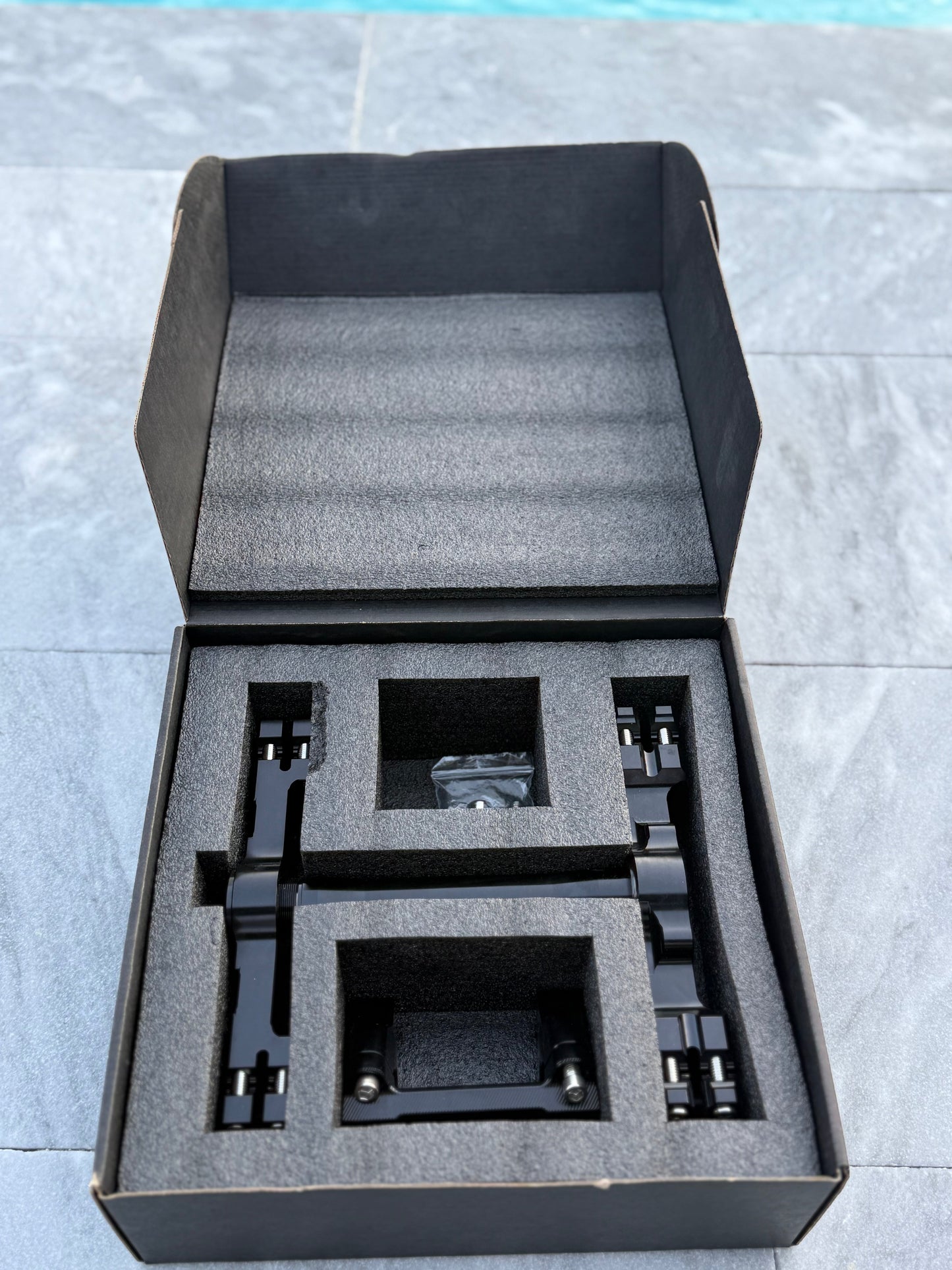 Black Ultra Bee Triple Clamps