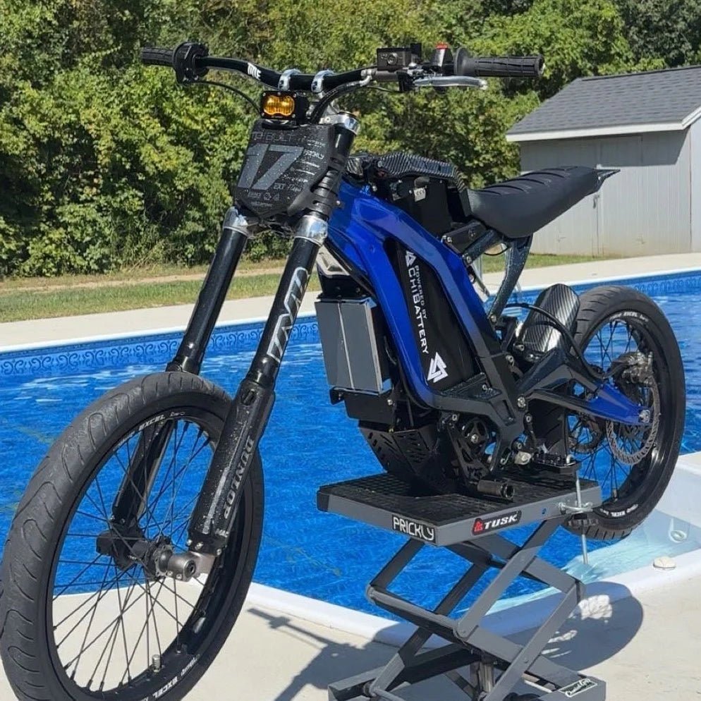 Color Fade E - Moto “Coated” Frame Guards - FT Racing