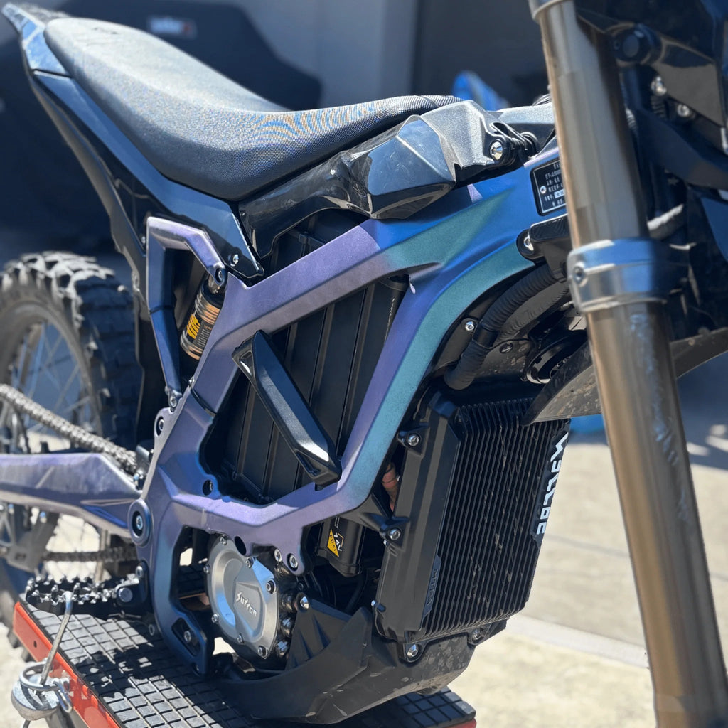 Surron Ultra Bee "Coated" Frame Guards - FT Racing